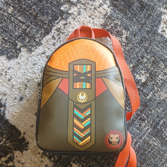 Marvel Other - Vibrant Orange N Camo green and Black Panther Bag